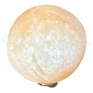 Orange Selenite Sphere